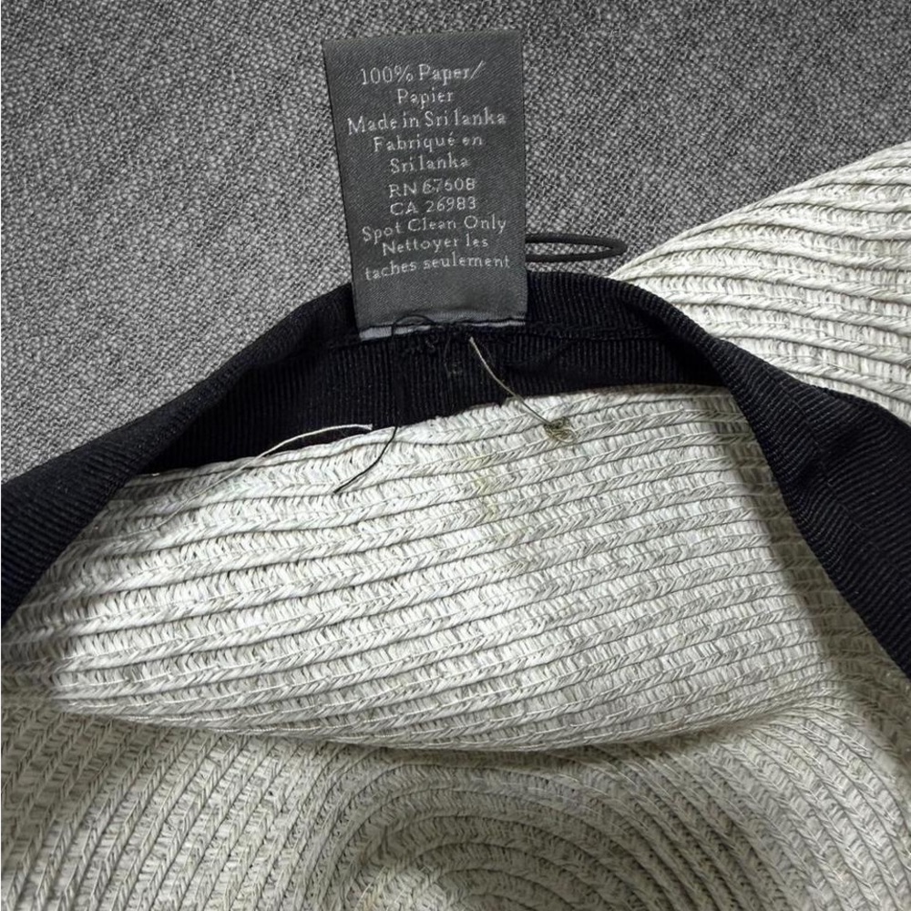 Vince Camuto Woven Straw Sun Hat - Picture 7 of 8